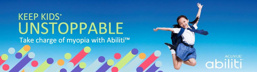ACUVUE Abiliti - Keep kids unstoppable